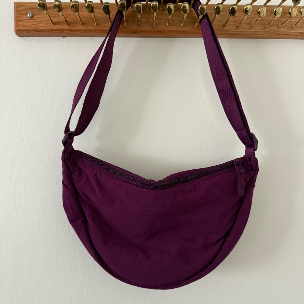 Uniqlo Purple Women's Mini Shoulder Bag
